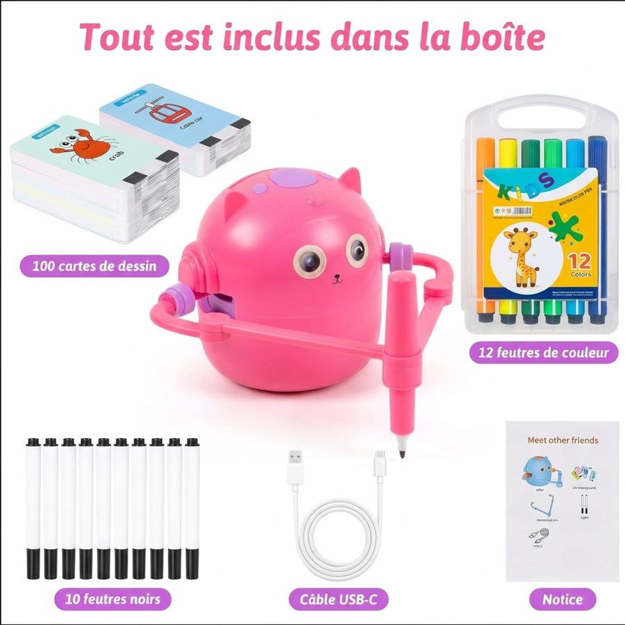 Contenu de la boîte